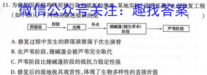 河南省2023-2024学年第二学期高一年级期末考试数学