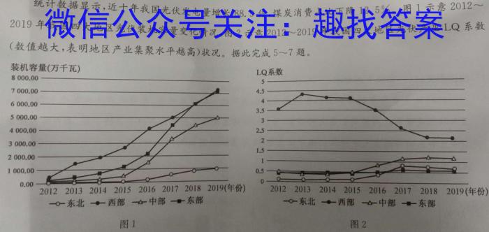 山东省2023年普通高等学校招生考试模拟试题(2023.5)地理.