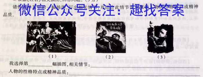 2023届安徽省中考联盟压轴卷(三个黑三角)语文