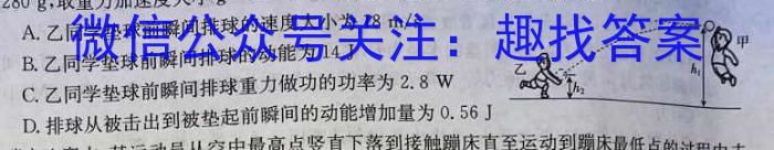 2023年陕西省初中学业水平考试全真模拟押题卷(二)物理`