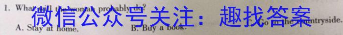 安徽第一卷·2022-2023学年安徽省八年级下学期阶段性质量监测(八)8英语