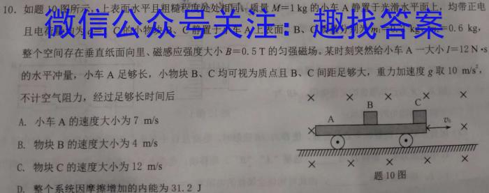 2023年合肥六中高三最后一卷物理`