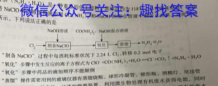 安徽省亳州市利辛高级中学2022~2023学年高二年级第三次月考(232687Z)化学