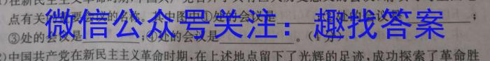 2023年安徽省初中毕业学业考试冲刺试卷(二)历史