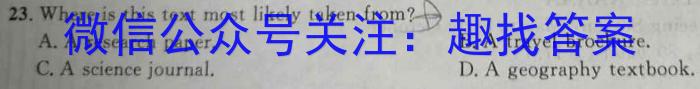 2023年普通高等学校招生伯乐马押题考试(三)英语