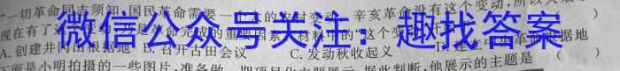 2023年广东省高三年级5月联考（524C·G DONG）历史