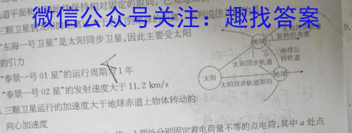 2023届全国百万联考老高考高三5月联考(6001C)l物理