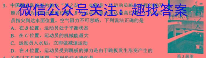 江淮名卷·2023年省城名校中考调研（四）物理.