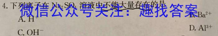 2023-2024衡水金卷先享题高三一轮复习周测卷/语文1文言文阅读1化学