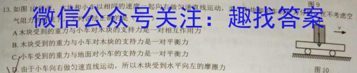 环际大联考 圆梦计划2023年普通高等学校招生适应性考试(5月)物理.