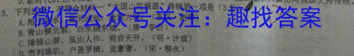 安徽第一卷·2022-2023学年安徽省七年级教学质量检测(七)语文