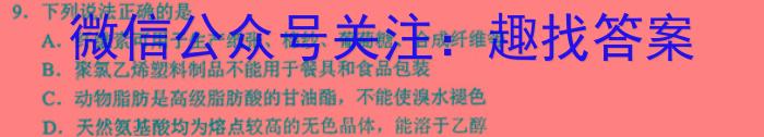 陕西省2023年初中毕业学业模拟考试(一)化学