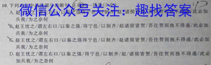 2023年湖北大联考高三年级5月联考（517C·HUB）语文