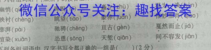 2023年百万大联考高三年级5月联考语文