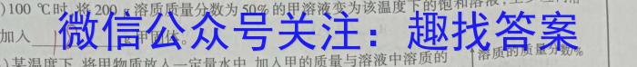 名校之约—2023河南省中招考试仿真试卷(B)化学