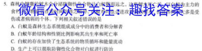 大荔县2022-2023学年(下)高一年级期末质量检测文理 数学