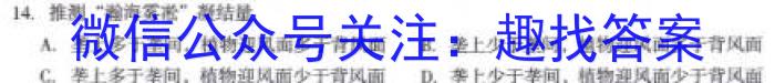 广东省2023年普通高等学校招生全国统一考试押题试卷(5月)q地理