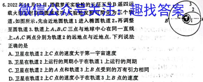 河北省2022~2023学年高一第二学期期末调研考试(23-512A).物理