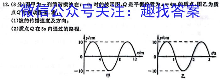 广西2023年春季学期高二5月检测卷(23-497B).物理
