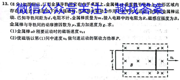 一步之遥 2023年河北省初中毕业生升学文化课考试模拟考试(十一)物理.