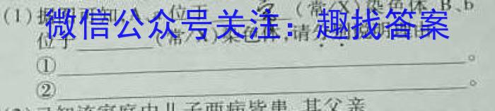 广西2024年高一四月联合检测卷(24-492A)数学