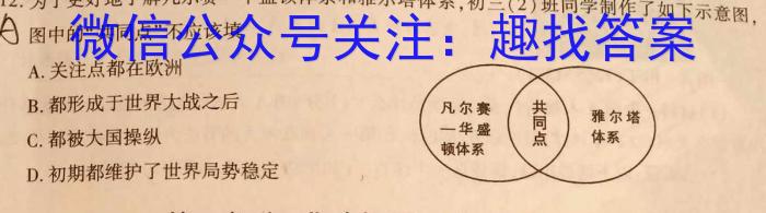 江西省2023年初中学业水平考试适应性试卷（六）&政治