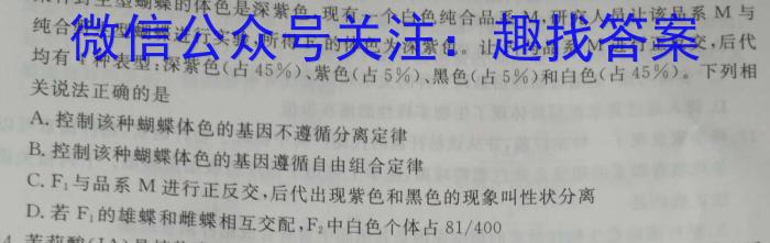 2024届准高三6月摸底考(新高考卷)(新教材)数学