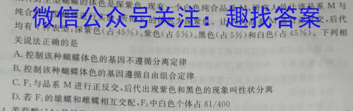 鼎成原创模考 2024年河南省普通高中招生考试 考场卷数学