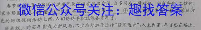 陕西省2023年八年级期末教学质量检测（♨温泉）语文