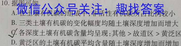 2023年安徽省初中学业水平考试 冲刺(一)q地理