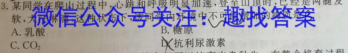 江西省2023年高一质量检测联合调考（23-504A）生物