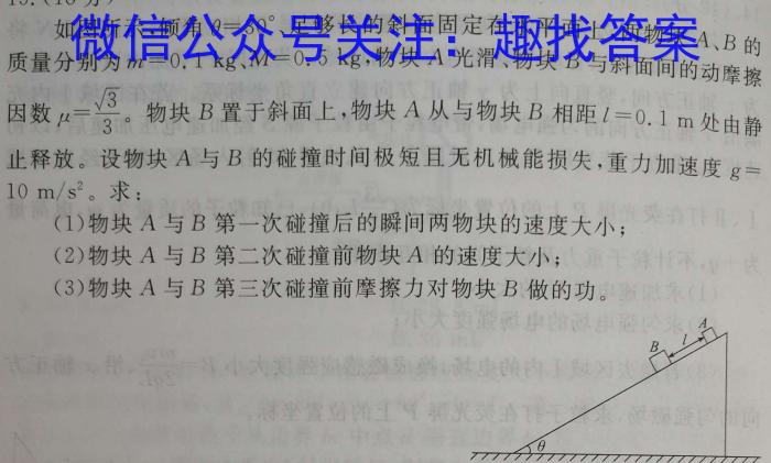 江西省2024届八年级《学业测评》分段训练（八）.物理