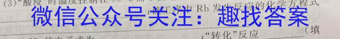 2023年陕西省初中学业水平考试·信息卷B化学