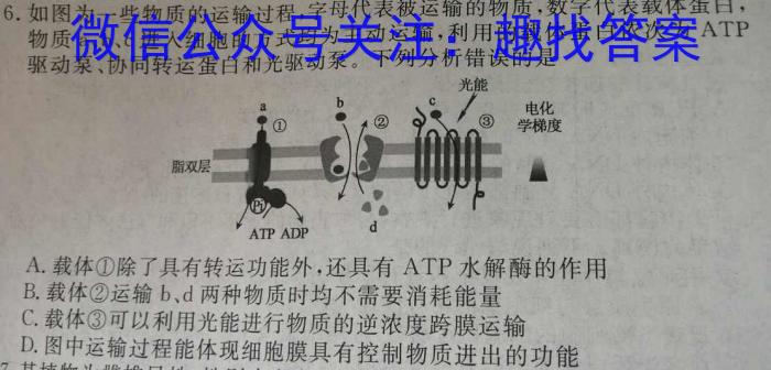 2023年陕西省初中学业水平考试·信息猜题卷（B）生物