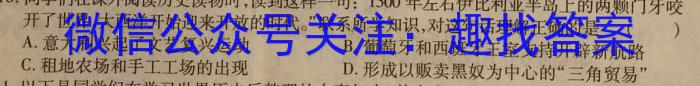 甘肃省宕昌一中2022~2023学年度高二第二学期第二次月考(23663B)历史