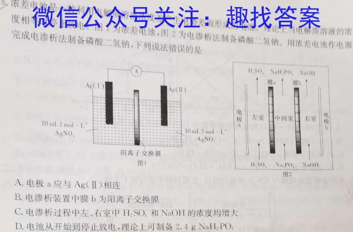 山西省长治市2022-2023学年度第二学期期末七年级学业水平监测化学