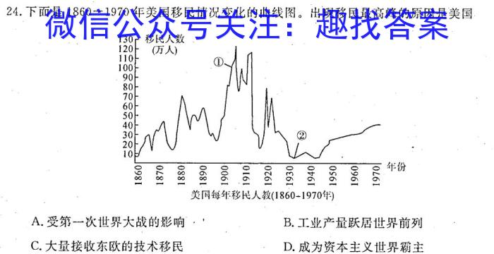 天府名校·四七九 模拟精编 2023届全国高考全真模拟卷(十三)历史