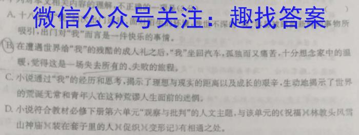 LYGZ2022-2023学年度下学期高二6月联考试卷(232756D)语文