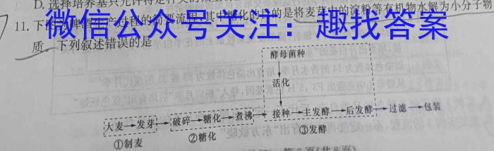 宁夏2024届高三2月联考数学