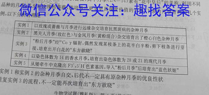 云南省2024年大理州九年级质量监测数学