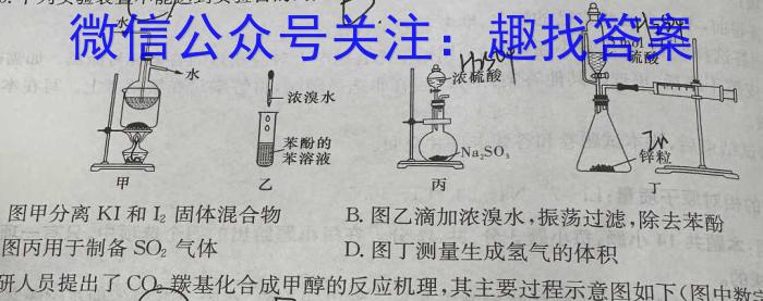 金科大联考2022~2023学年高三5月质量检测(新教材)化学