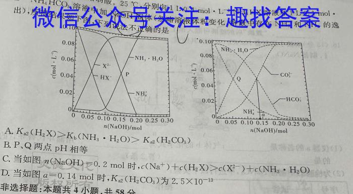 2023年高考真题（新高考I卷）化学