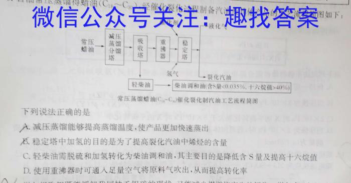 山西省2023年中考权威预测模拟试卷(六)化学