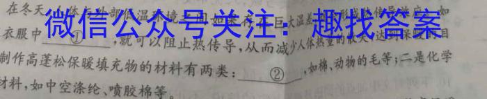 安徽省2023年八年级同步达标自主练习（期末）语文