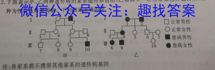 赢战高考2024高考模拟冲刺卷(二)数学