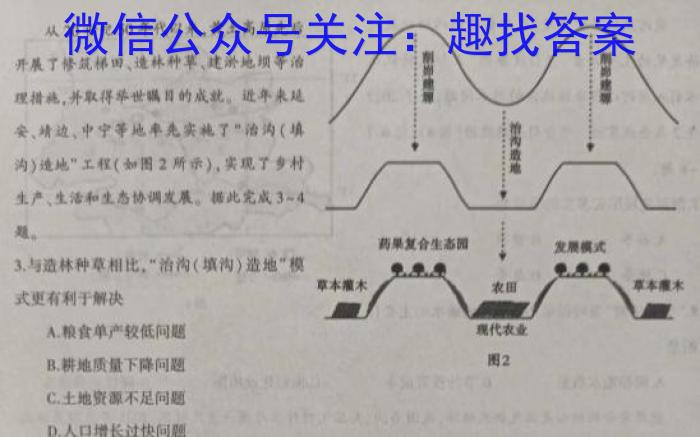 2023年河北省初中毕业生升学文化课考试 冲刺(二)地.理