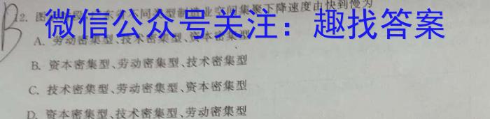 安徽省2022-2023学年度七年级下期末监测（6月）地理.