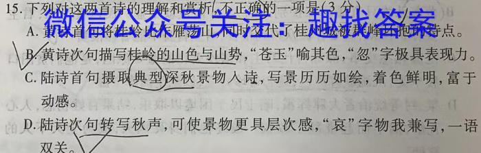 青海省2023届高三5月高考模拟押题卷语文