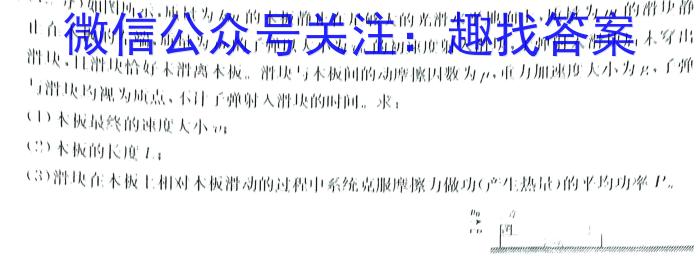 安徽省2022~2023学年度七年级下学期期末综合评估 8L AH.物理