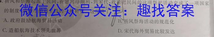 山西省2024-2023学年八年级下学期期末综合评估（8LR-SHX）历史